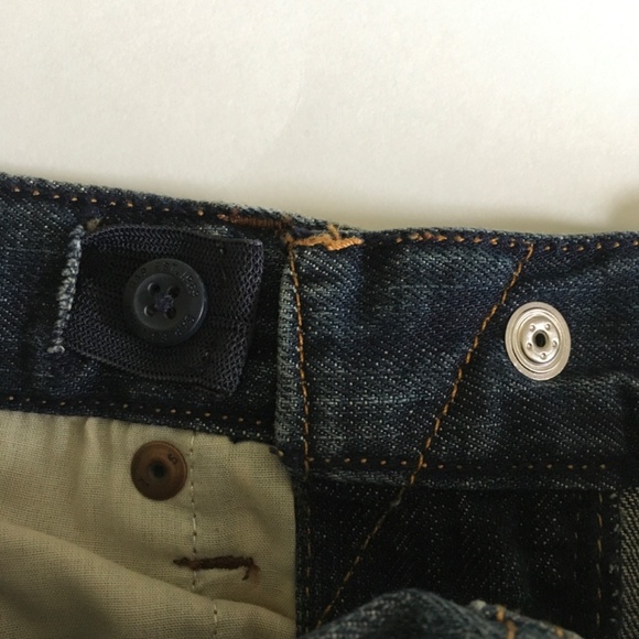 Boys Gap Kids Denim Jeans Slim Straight Adjustable Waist Blue Sz 8 Dark Wash NWT - Picture 13 of 16